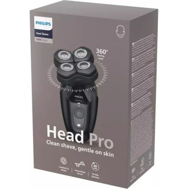 Philips Series 5000 HS5980/15 Περιστρεφόμενη Ξυριστική Μηχανή Προσώπου Επαναφορτιζόμενη