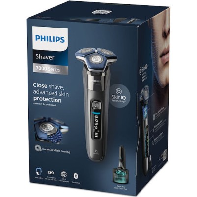 Philips Series 7000 S7887/55 Περιστρεφόμενη Ξυριστική Μηχανή Προσώπου Επαναφορτιζόμενη