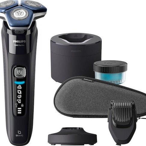 Philips Series 7000 S7886/58 Περιστρεφόμενη Ξυριστική Μηχανή Προσώπου Επαναφορτιζόμενη