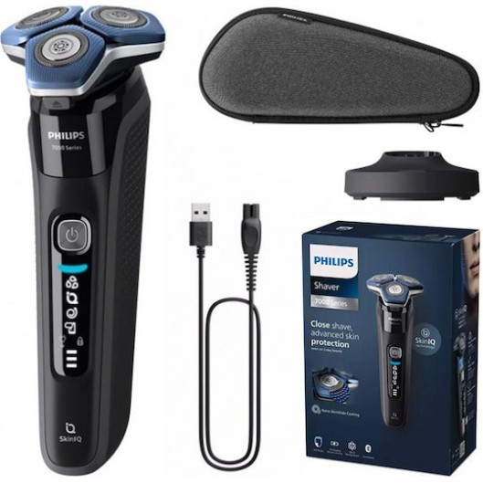 Philips Series 7000 S7886/35 Περιστρεφόμενη Ξυριστική Μηχανή Προσώπου Επαναφορτιζόμενη