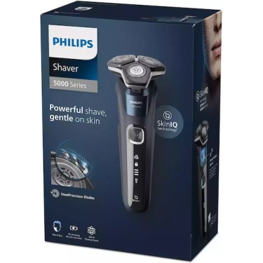 Philips Series 5000 S5885/25 Περιστρεφόμενη Ξυριστική Μηχανή Προσώπου Επαναφορτιζόμενη