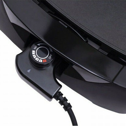 Adler AD-6610 Επιτραπέζια Ηλεκτρική Ψησταριά Σχάρας και Λείας Πλάκας 3000W με Καπάκι και Ρυθμιζόμενο Θερμοστάτη 40x30εκ.