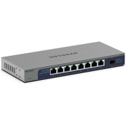 NetGear GS108X-100EUS Unmanaged L2 Switch με 8 Θύρες Gigabit (1Gbps) Ethernet και 1 SFP Θύρα