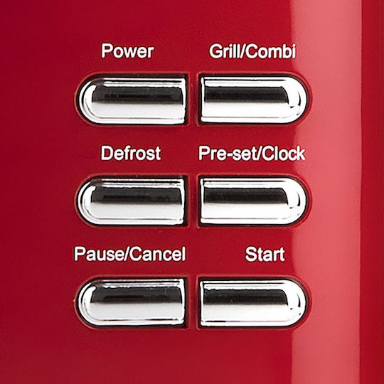 G3Ferrari G10155 Φούρνος Μικροκυμάτων με Grill 20lt Κόκκινος