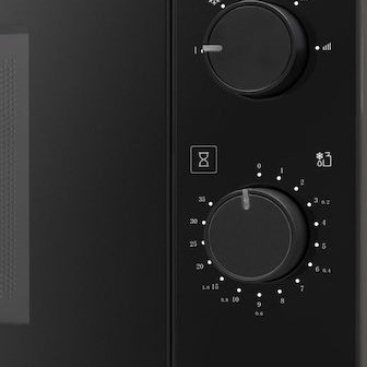 Amica AMMF20M1B Φούρνος Μικροκυμάτων 20lt Μαύρος