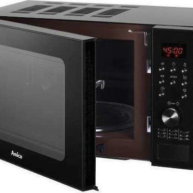 Amica AMGF20E1GB Φούρνος Μικροκυμάτων με Grill 20lt Μαύρος