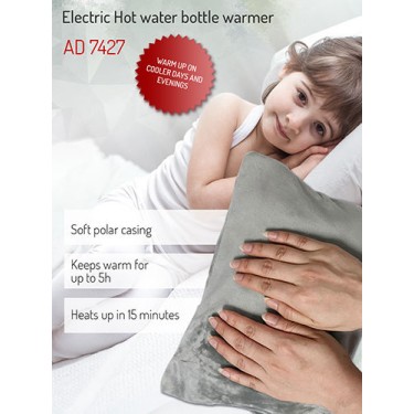 Electric Pillow Adler Ad 7427 360w Heats Up In 15 Minutes Keeps Warm Up To 5 Hours Grey