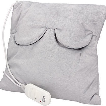 Adler Ηλεκτρική Θερμοφόρα Μαξιλάρι Γκρι 38x38εκ.