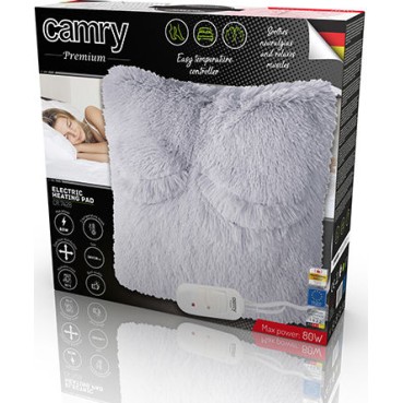 Camry Ηλεκτρική Θερμοφόρα Μαξιλάρι Γκρι 38x38εκ.