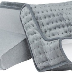 N'Oveen Ηλεκτρική Θερμοφόρα Ποδιών Γκρι 30x30εκ.