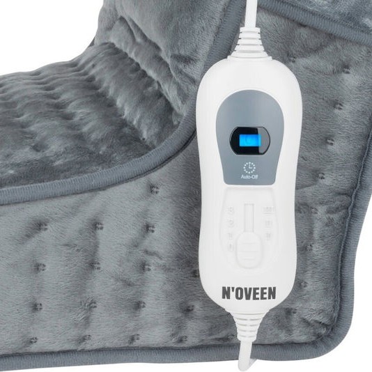 N'Oveen Ηλεκτρική Θερμοφόρα Ποδιών Γκρι 30x30εκ.