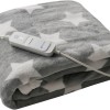 Oromed Ημίδιπλη Ηλεκτρική Κουβέρτα Γκρι 130x180εκ.