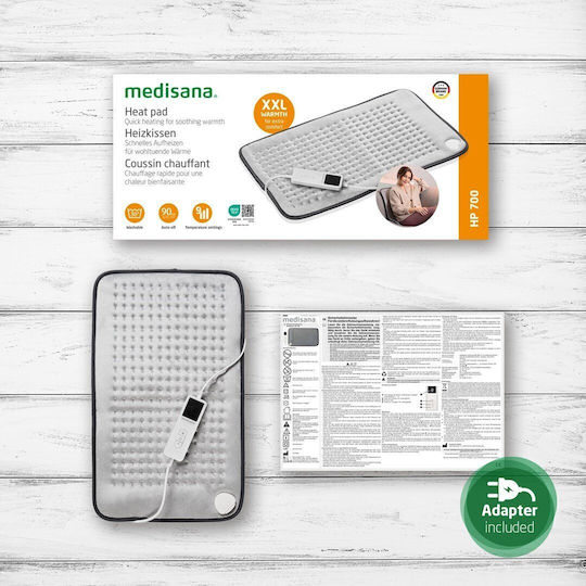 Medisana Ηλεκτρική Θερμοφόρα Μαξιλάρι Γκρι 60x60εκ.