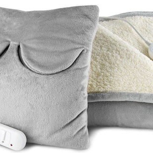 Gotie Ηλεκτρική Θερμοφόρα Μαξιλάρι Γκρι 38x38εκ.
