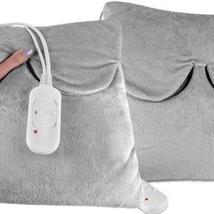 Gotie Ηλεκτρική Θερμοφόρα Μαξιλάρι Γκρι 38x38εκ.