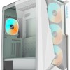 Gigabyte C301 Glass V2 Gaming Midi Tower Κουτί Υπολογιστή με RGB Φωτισμό Λευκό