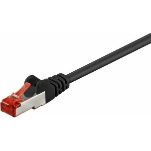 Goobay S/FTP Cat.6 Καλώδιο Δικτύου Ethernet 3m Μαύρο 0τμχ