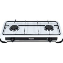 Promis KG200 Επιτραπέζια Εστία Υγραερίου Διπλή Λευκή