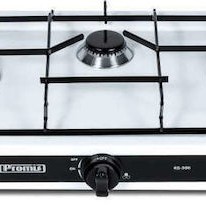 Promis KG300 Επιτραπέζια Εστία Υγραερίου Τριπλή Λευκή