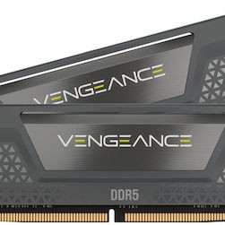 Corsair Vengeance DDR5 64GB RAM με 2x32GB Modules και Ταχύτητα 6000 για Desktop