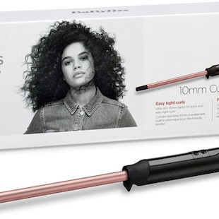 Babyliss Curling Wand Warm Ψαλίδι Μαλλιών για Μπούκλες 10mm C449E