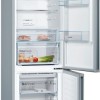 Bosch Ψυγειοκαταψύκτης 368lt Total NoFrost Υ203xΠ60xΒ66εκ. Γκρι KGN39VIEB
