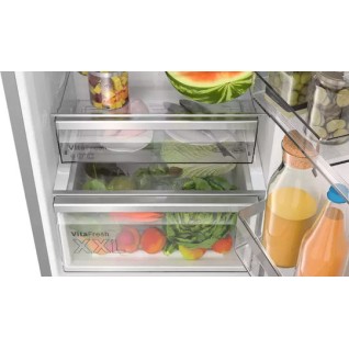 Bosch Ψυγειοκαταψύκτης 363lt Total NoFrost Υ203xΠ60xΒ66.5εκ. Μαύρος KGN39LBCF