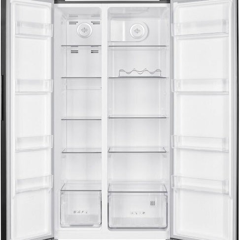 MPM Ψυγείο Ντουλάπα 532lt Total NoFrost Υ177xΠ90xΒ66εκ. Inox MPM-563-SBS-14/N