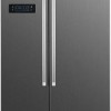 MPM Ψυγείο Ντουλάπα 532lt Total NoFrost Υ177xΠ90xΒ66εκ. Inox MPM-563-SBS-14/N