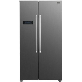 MPM Ψυγείο Ντουλάπα 532lt Total NoFrost Υ177xΠ90xΒ66εκ. Inox MPM-563-SBS-14/N