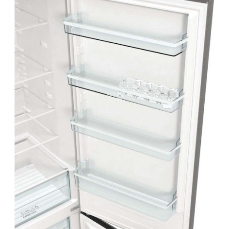 Gorenje Ψυγειοκαταψύκτης 331lt Total NoFrost Υ200xΠ60xΒ59.2εκ. Inox NRK6202EXL4