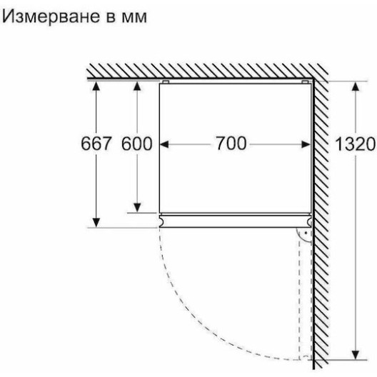 Bosch Ψυγειοκαταψύκτης 440lt Total NoFrost Υ203xΠ70xΒ66.7εκ. Inox KGN492IDF