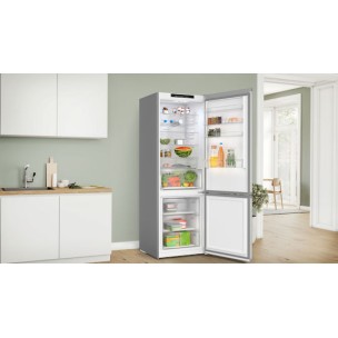 Bosch Ψυγειοκαταψύκτης 440lt Total NoFrost Υ203xΠ70xΒ66.7εκ. Inox KGN492IDF