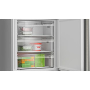 Bosch Ψυγειοκαταψύκτης 440lt Total NoFrost Υ203xΠ70xΒ66.7εκ. Inox KGN492IDF