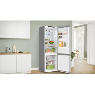 Bosch Ψυγειοκαταψύκτης 440lt Total NoFrost Υ203xΠ70xΒ66.7εκ. Inox KGN492IDF