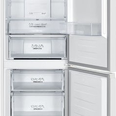 Gorenje Ψυγειοκαταψύκτης 304lt NoFrost Υ186xΠ59.5xΒ59εκ. Λευκός N619EAW4