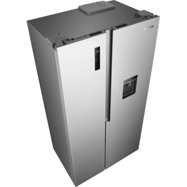 Gorenje Ψυγείο Ντουλάπα 541lt NoFrost Υ178.6xΠ91.1xΒ61.5εκ. Γκρι NRS917E41XWD