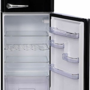 Ravanson Ψυγείο Δίπορτο 208lt Υ147xΠ54.5xΒ58.5εκ. Μαύρο LKK-210RB