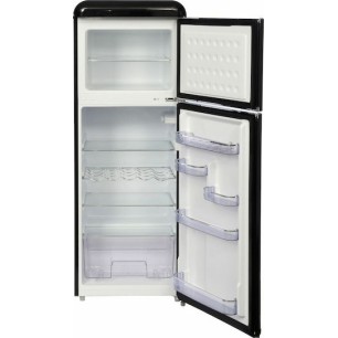 Ravanson Ψυγείο Δίπορτο 208lt Υ147xΠ54.5xΒ58.5εκ. Μαύρο LKK-210RB