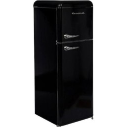 Ravanson Ψυγείο Δίπορτο 208lt Υ147xΠ54.5xΒ58.5εκ. Μαύρο LKK-210RB