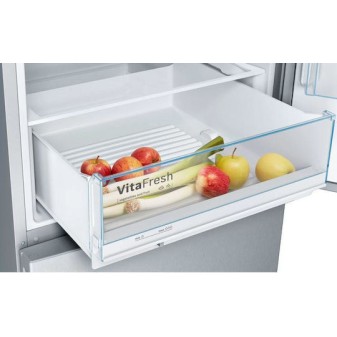 Bosch Ψυγειοκαταψύκτης 503lt Υ191xΠ70xΒ77εκ. Inox KGV58VLEAS