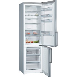 Bosch Ψυγειοκαταψύκτης 368lt Total NoFrost Υ203xΠ60xΒ66εκ. Inox KGN397IEQ