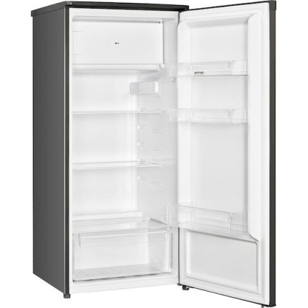 MPM Μονόπορτο Ψυγείο 190lt Υ122xΠ55xΒ56.5εκ. Inox MPM-200-CJ-19/E
