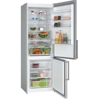 Bosch Ψυγειοκαταψύκτης 440lt Total NoFrost Υ203xΠ70xΒ66.7εκ. Inox KGN497ICT