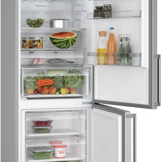 Bosch Ψυγειοκαταψύκτης 440lt Total NoFrost Υ203xΠ70xΒ66.7εκ. Inox KGN497ICT
