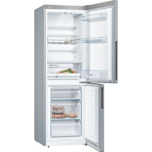 Bosch Ψυγειοκαταψύκτης 289lt Υ176xΠ60xΒ65εκ. Inox KGV33VLEA