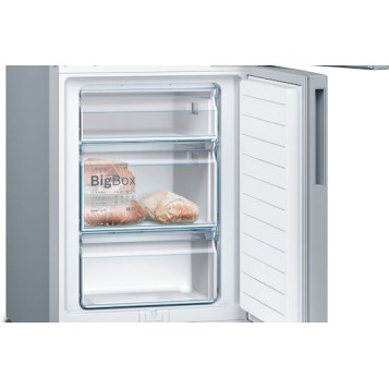 Bosch Ψυγειοκαταψύκτης 289lt Υ176xΠ60xΒ65εκ. Inox KGV33VLEA