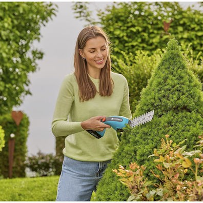 Gardena 14750-30 Μπορντουροψάλιδο Μπαταρίας 18V με Μήκος Λάμας 8cm