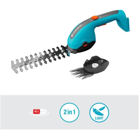 Gardena Powercut 20/18V P4A Μπορντουροψάλιδο Μπαταρίας με Μήκος Λάμας 20cm Solo