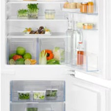 Electrolux Εντοιχιζόμενος Ψυγειοκαταψύκτης 257lt NoFrost Υ177.2xΠ54.6xΒ54.9εκ. Λευκός LNT6NE18S